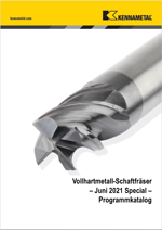 Vollhartmetall-Schaftfräser – Juni 2021 Special –